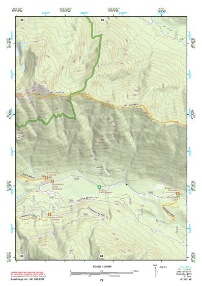 47123NE Page 72 Mount Olympus Topo Preview 1