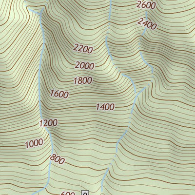 47123NE Page 72 Mount Olympus Topo Preview 2