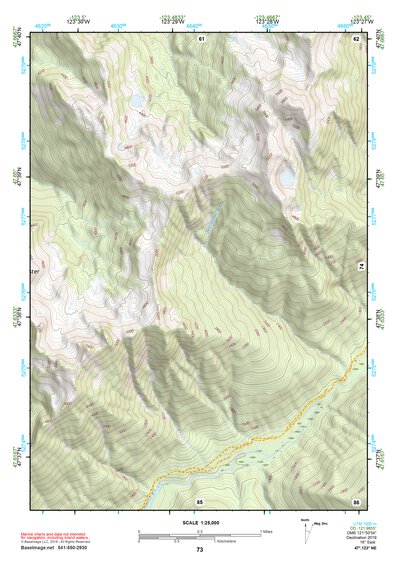 47123NE Page 73 Mount Olympus Topo Preview 1
