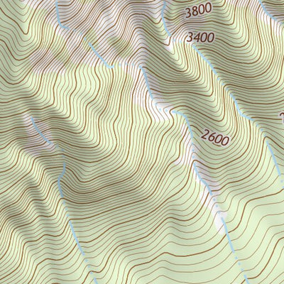 47123NE Page 74 Mount Olympus Topo Preview 3