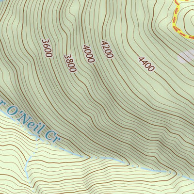 47123NE Page 75 Mount Olympus Topo Preview 2