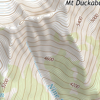 47123NE Page 76 Mount Olympus Topo Preview 3