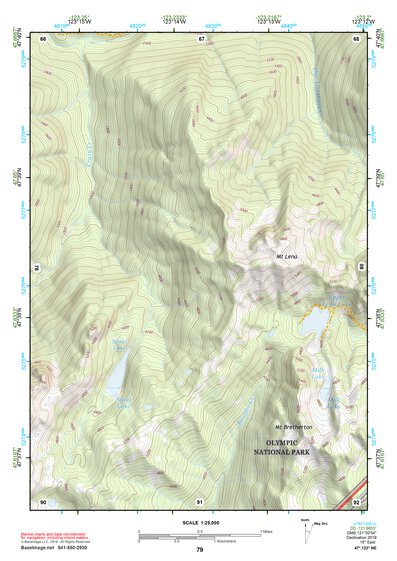 47123NE Page 79 Mount Olympus Topo Preview 1