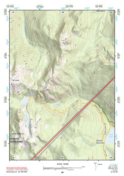 47123NE Page 80 Mount Olympus Topo Preview 1