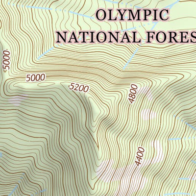47123NE Page 81 Mount Olympus Topo Preview 2