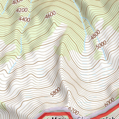 47123NE Page 89 Mount Olympus Topo Preview 3