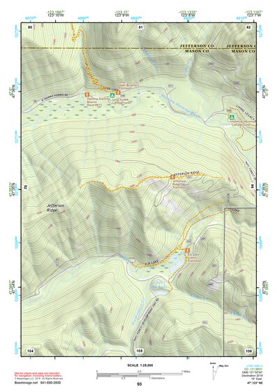 47123NE Page 93 Mount Olympus Topo Preview 1