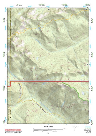 47123NE Page 97 Mount Olympus Topo Preview 1