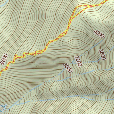 47123NE Page 101 Mount Olympus Topo Preview 2