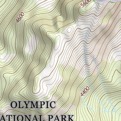 47123NE Page 101 Mount Olympus Topo Preview 3