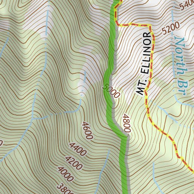 47123NE Page 102 Mount Olympus Topo Preview 3