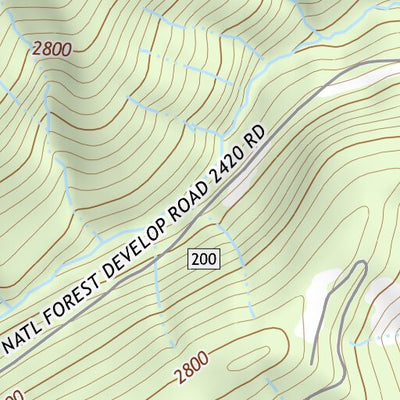 47123NE Page 104 Mount Olympus Topo Preview 3