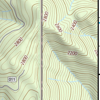 47123NE Page 105 Mount Olympus Topo Preview 3
