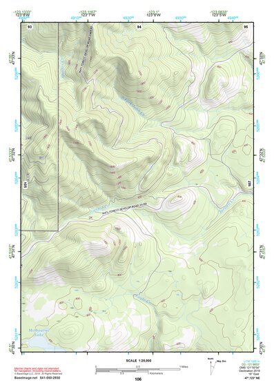 47123NE Page 106 Mount Olympus Topo Preview 1