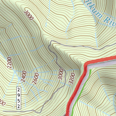47123NW Page 1 Mount Olympus Topo Preview 3
