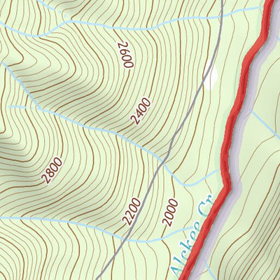 47123NW Page 2 Mount Olympus Topo Preview 2