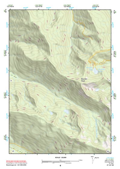 47123NW Page 6 Mount Olympus Topo Preview 1