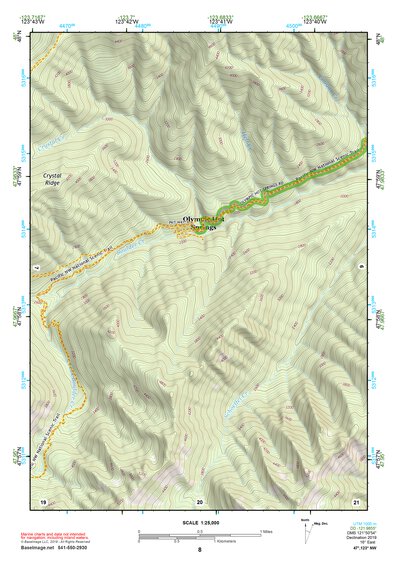 47123NW Page 8 Mount Olympus Topo Preview 1