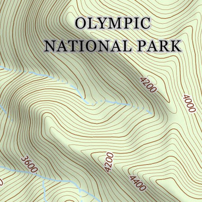 47123NW Page 17 Mount Olympus Topo Preview 3