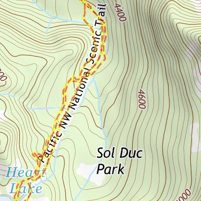 47123NW Page 19 Mount Olympus Topo Preview 2