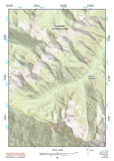47123NW Page 20 Mount Olympus Topo Preview 1