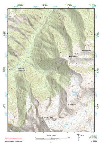 47123NW Page 21 Mount Olympus Topo Preview 1
