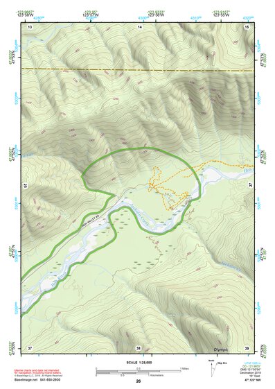 47123NW Page 26 Mount Olympus Topo Preview 1