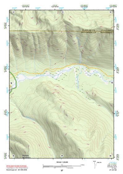 47123NW Page 27 Mount Olympus Topo Preview 1