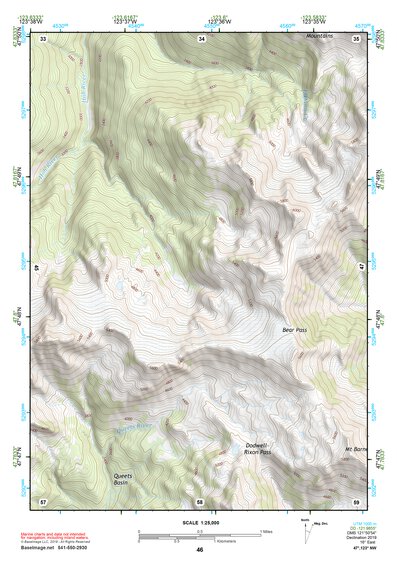47123NW Page 46 Mount Olympus Topo Preview 1