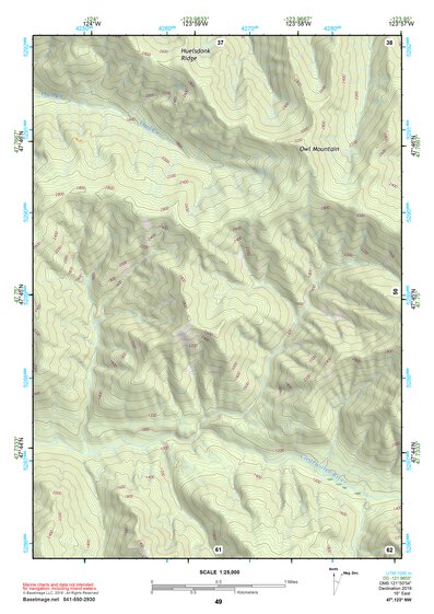 47123NW Page 49 Mount Olympus Topo Preview 1