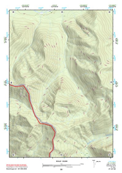 47123NW Page 51 Mount Olympus Topo Preview 1