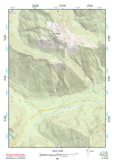 47123NW Page 60 Mount Olympus Topo Preview 1