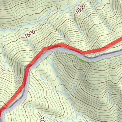 47123NW Page 62 Mount Olympus Topo Preview 2