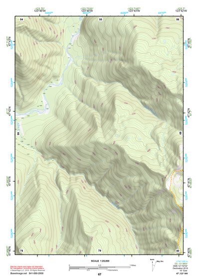 47123NW Page 67 Mount Olympus Topo Preview 1