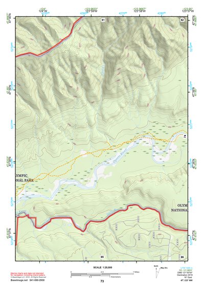 47123NW Page 73 Mount Olympus Topo Preview 1