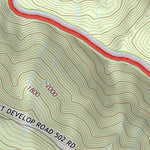 47123NW Page 75 Mount Olympus Topo Preview 3