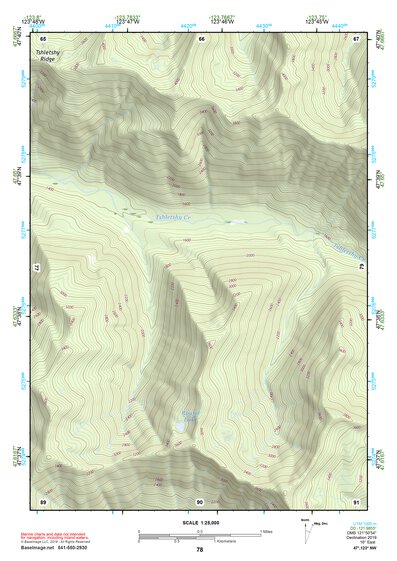 47123NW Page 78 Mount Olympus Topo Preview 1