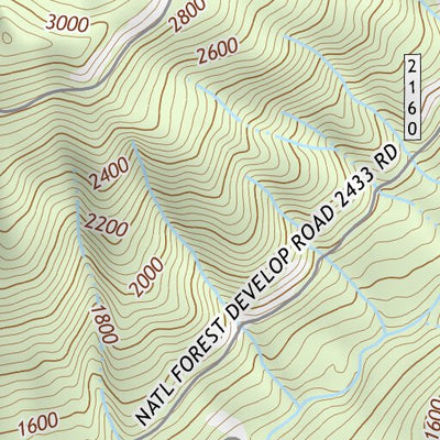47123NW Page 87 Mount Olympus Topo Preview 3