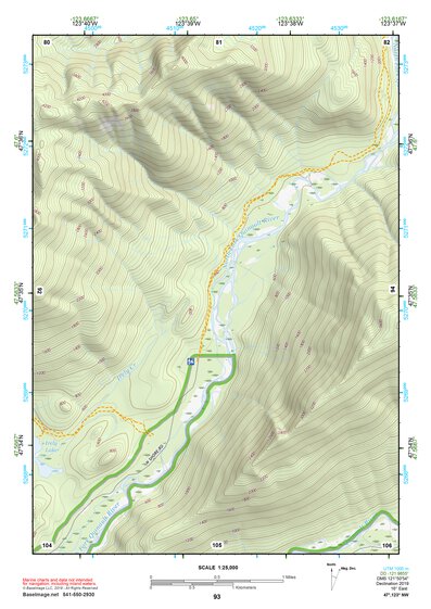 47123NW Page 93 Mount Olympus Topo Preview 1