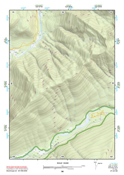 47123NW Page 94 Mount Olympus Topo Preview 1