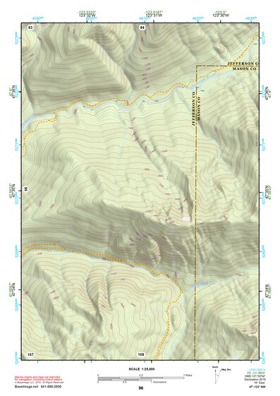 47123NW Page 96 Mount Olympus Topo Preview 1