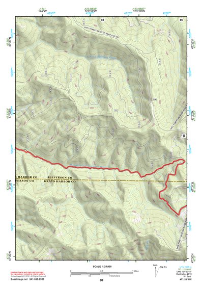 47123NW Page 97 Mount Olympus Topo Preview 1