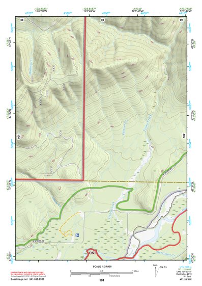 47123NW Page 101 Mount Olympus Topo Preview 1