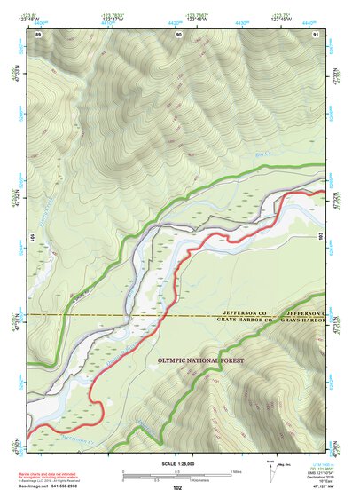 47123NW Page 102 Mount Olympus Topo Preview 1