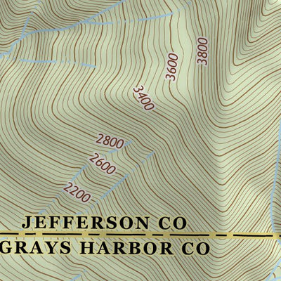 47123NW Page 106 Mount Olympus Topo Preview 3