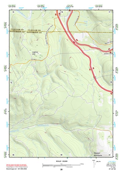 47124NE Page 28 Forks Topo Preview 1