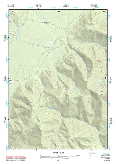 47124NE Page 58 Forks Topo Preview 1