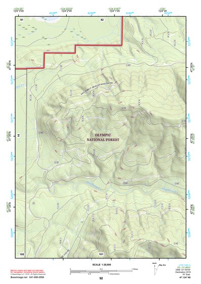 47124NE Page 92 Forks Topo Preview 1