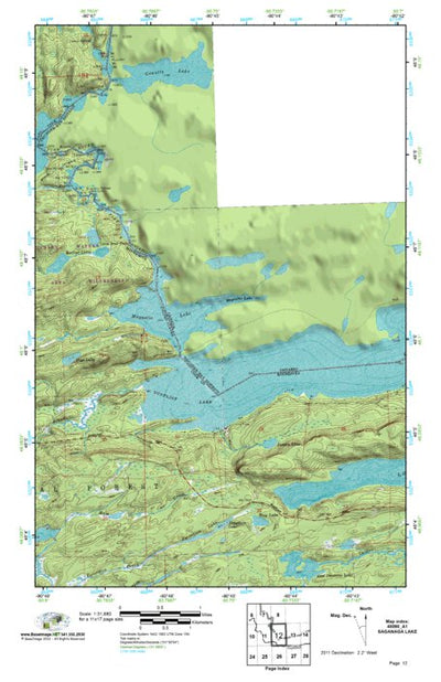 (48090a1) Page 012 Saganaga Lake Preview 1