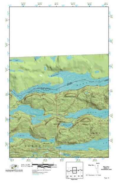 (48090a1) Page 019 Saganaga Lake Preview 1